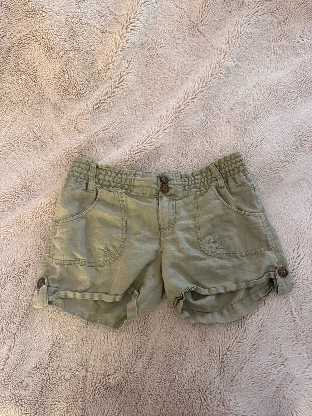 O'Neill Olive Green Casual Women's Shorts